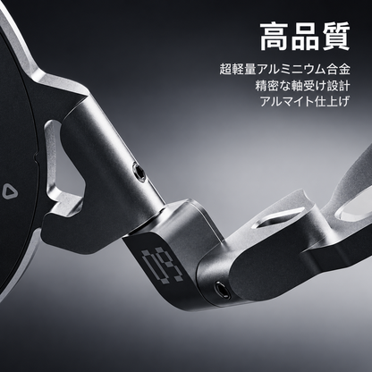 360°回転 マグネット式 スマホスタンド