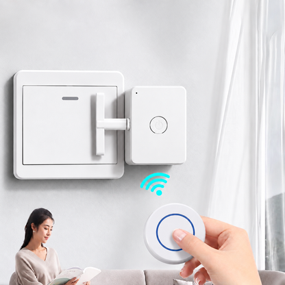 スマートリモコンスイッチ：配線不要、簡単遠隔操作！