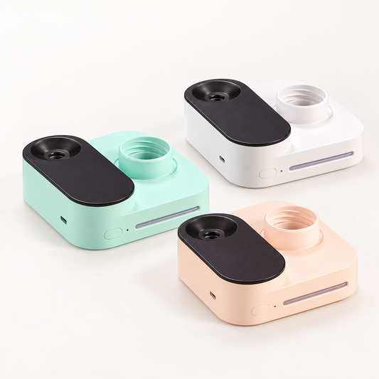 USB充電式ミニ加湿器：持ち運べる、パーソナル空間の潤い。